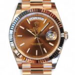 ROLEX DAY-DATE 40 18CT EVEROSE GOLD