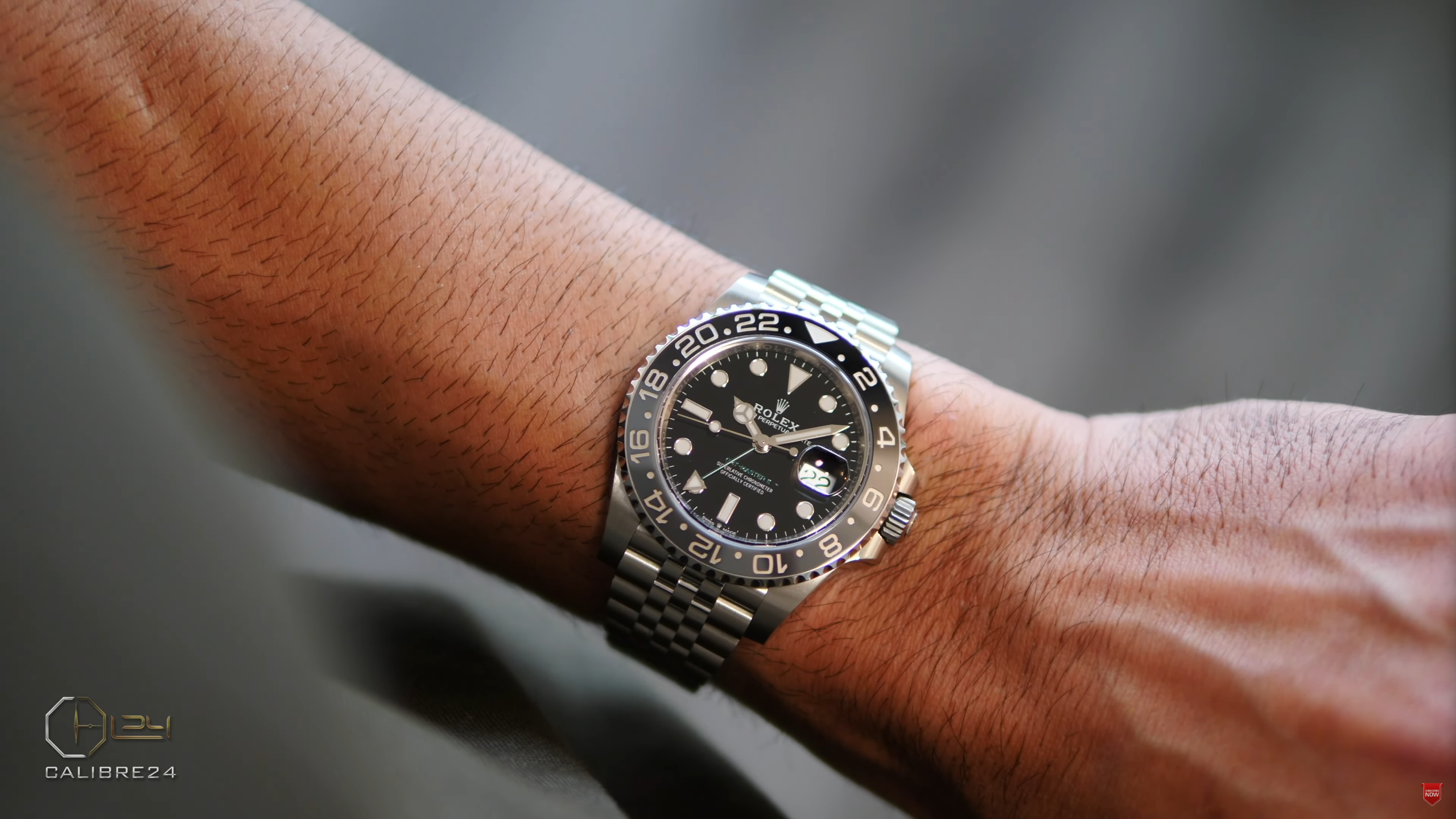 Rolex GMT master bruce wayne on wrist