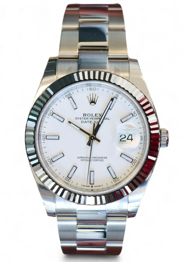 Rolex Datejust 41 White Dial