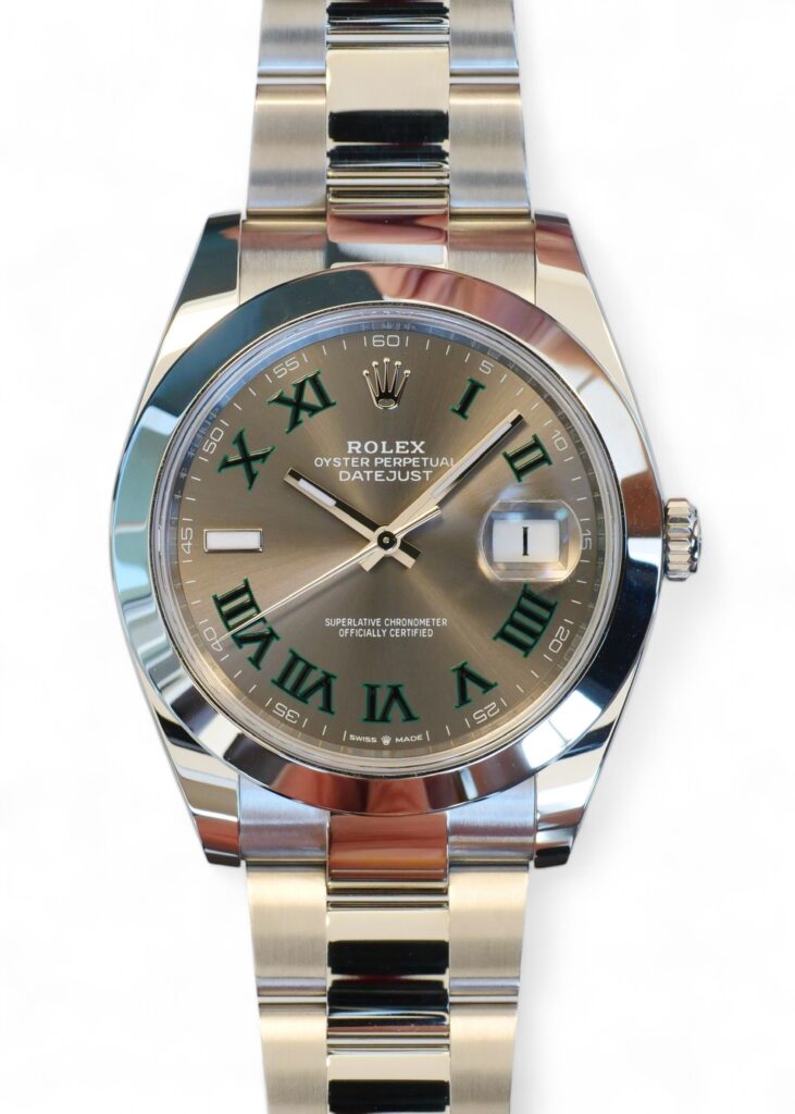 ROLEX DATEJUST 41 WIMBLEDON