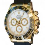 Rolex Daytona Yellow Gold 18ct white dial