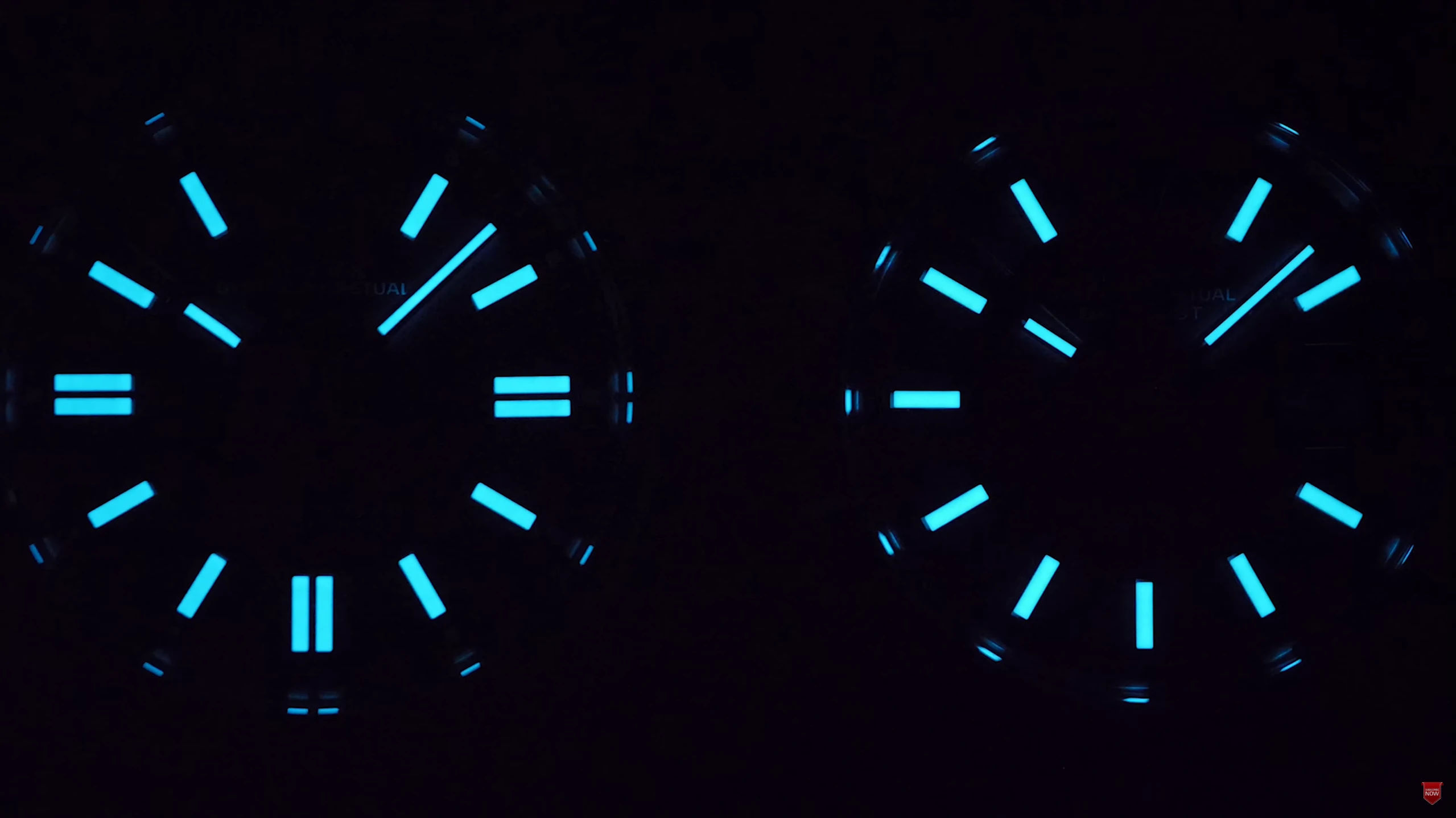 Rolex DJ41 vs Rolex OP41 Lume Shot