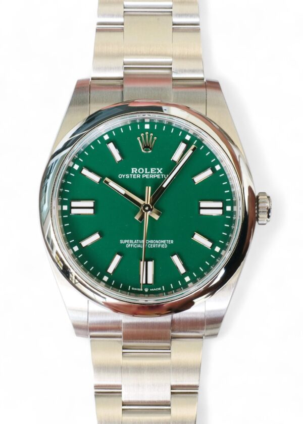 Rolex Oyster Perpetual 41 Green Dial