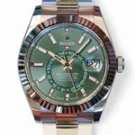 Rolex Sky-dweller mint green