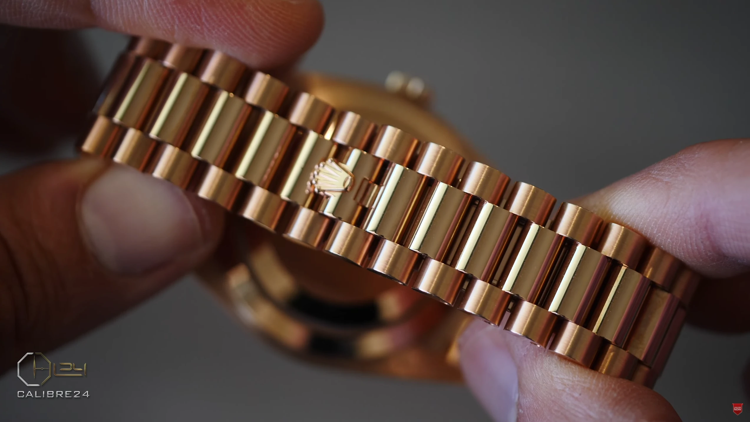 Rolex Day-Date president Bracelet and hidden clasp