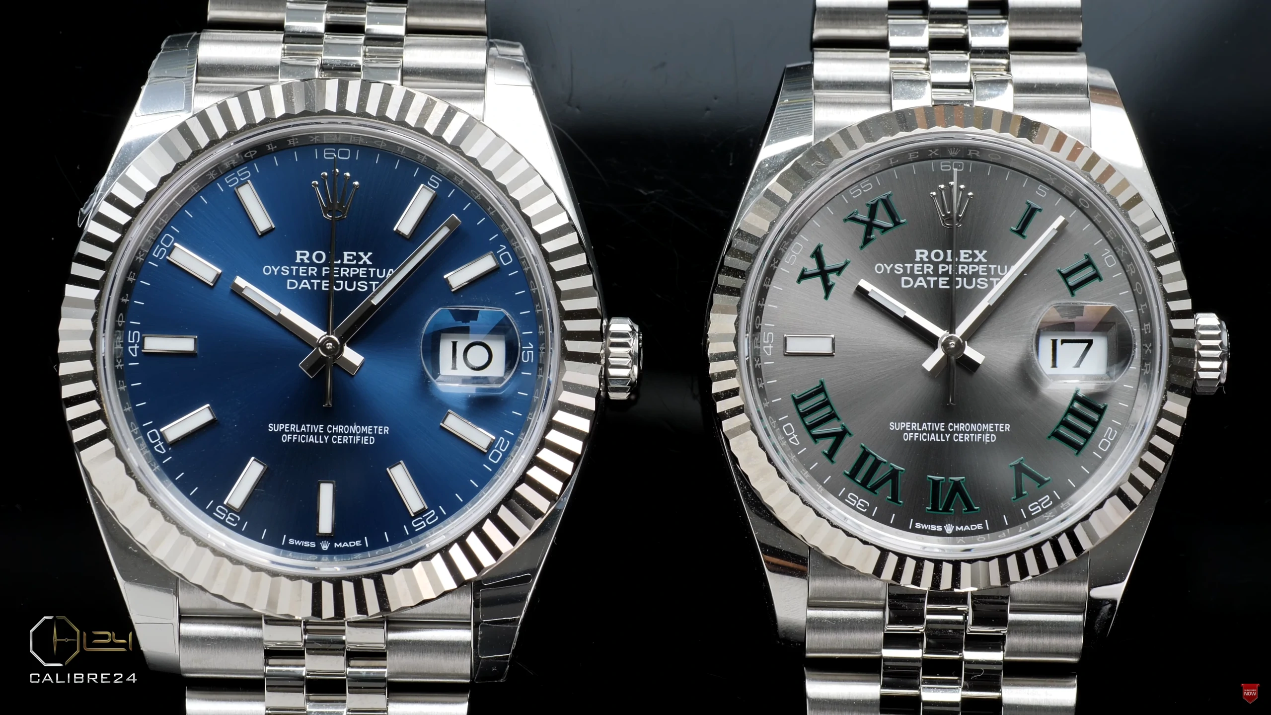 Bezel and Hands Rolex Datejust