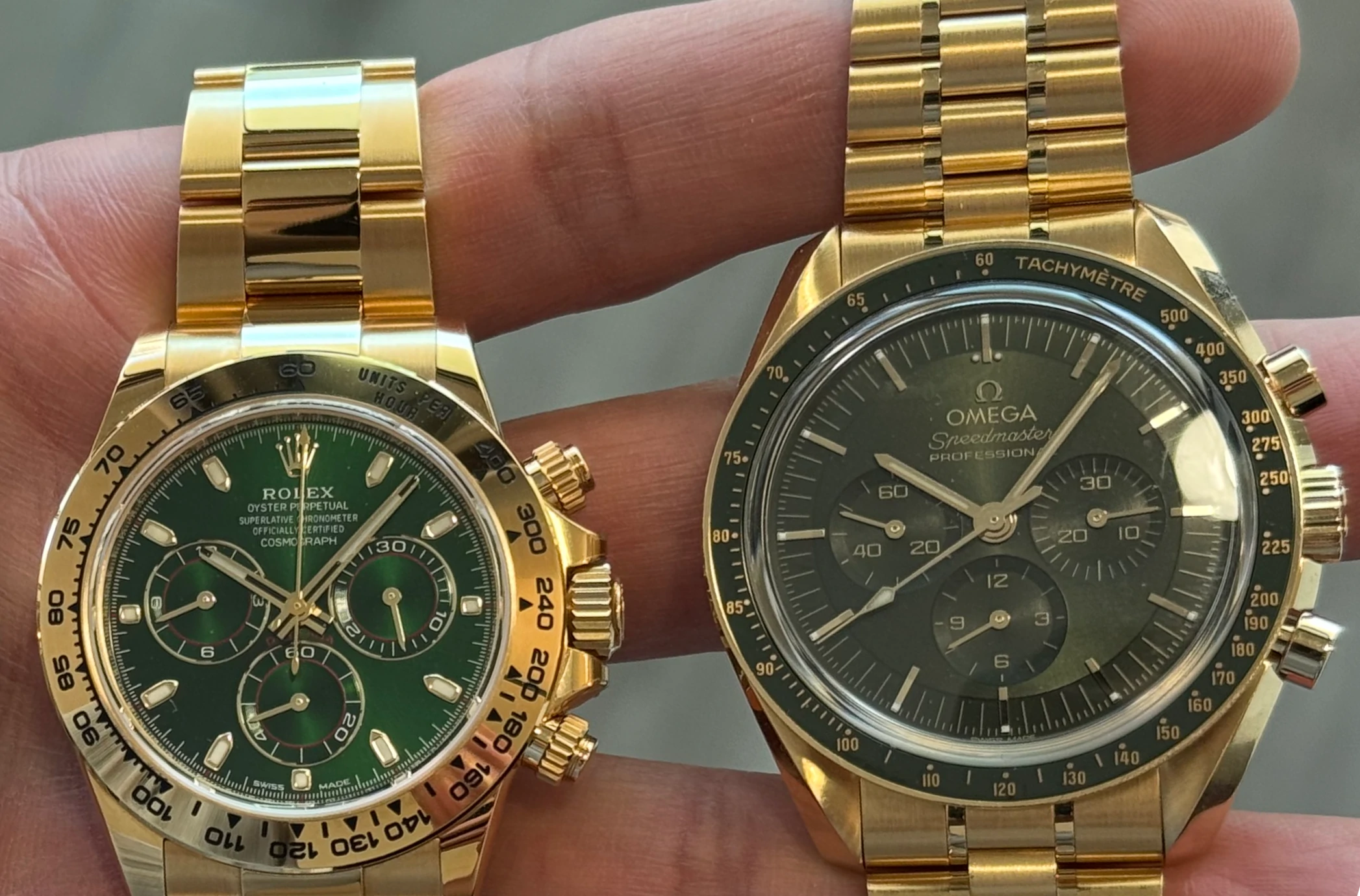 Rolex Daytona vs Omega Speedmaster