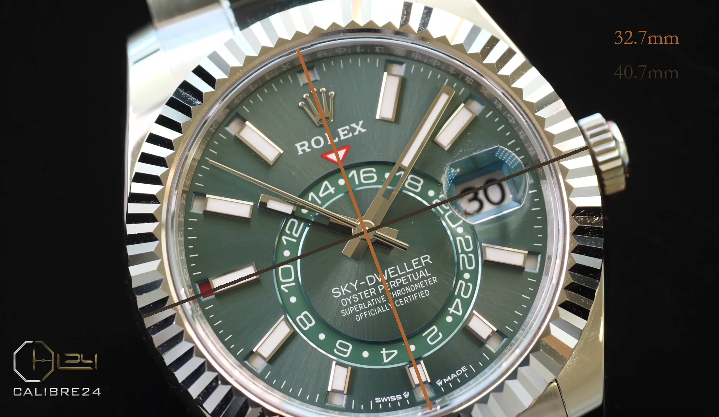 Dial Size Rolex Sky Dweller