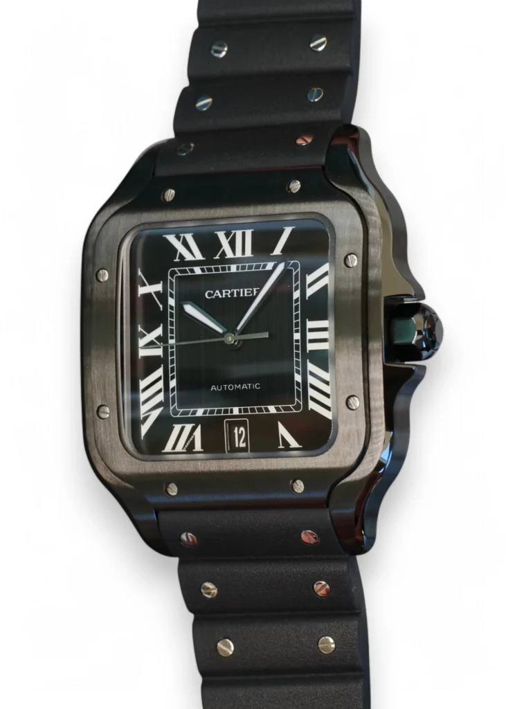 CARTIER SANTOS BLACK ADLC WSSA0039